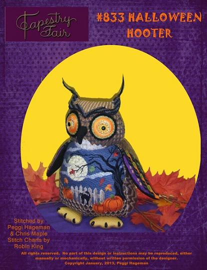 click here to view larger image of Halloween Hooter Stitch Guide (books)