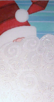 click here to view larger image of Saint Nick (hand painted canvases)