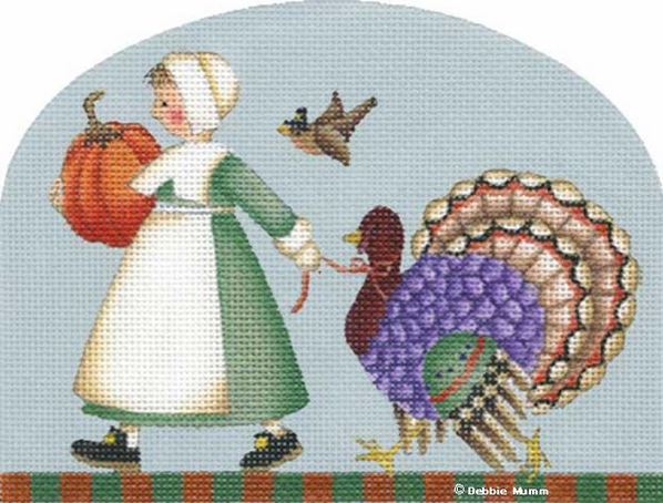 click here to view larger image of Walking the Turkey (hand painted canvases)