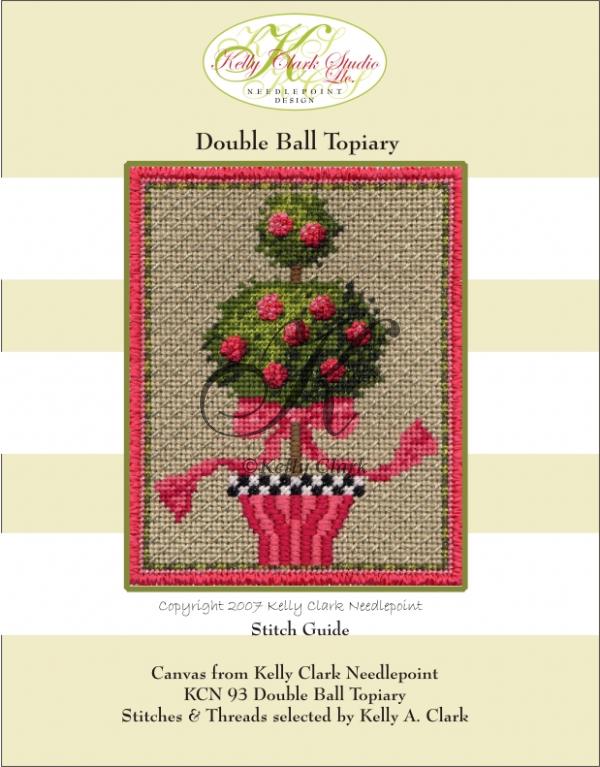 click here to view larger image of Double Ball Topiary (Stitch Guide Only) (books)