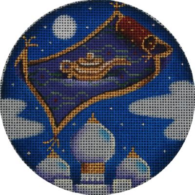 click here to view larger image of Aladdin Ornament (hand painted canvases)