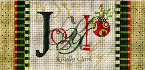 click here to view larger image of Joy, Joy, Joy Bolster (hand painted canvases)