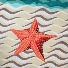 click here to view larger image of Sandy Starfish (hand painted canvases)