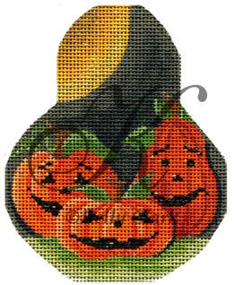 click here to view larger image of Pumpkin Patch on a Pear Stitch Guide (books)
