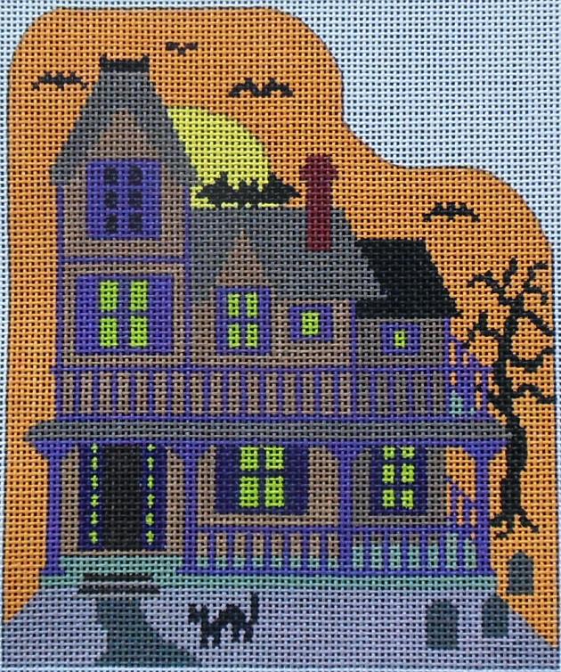 click here to view larger image of Halloween House (hand painted canvases)