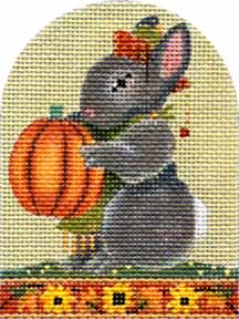 click here to view larger image of Autumn Bunny (hand painted canvases)