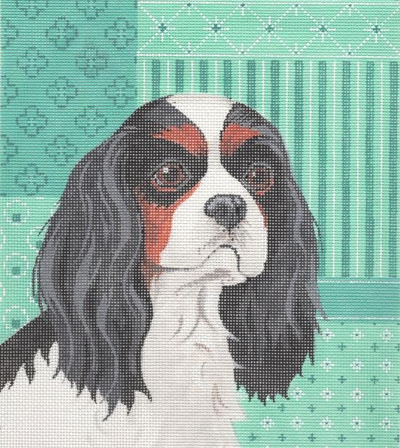 click here to view larger image of Cavalier King Charles Spaniel (hand painted canvases)