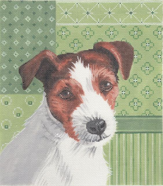 click here to view larger image of Jack Russell (hand painted canvases)