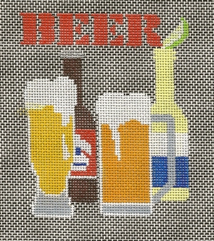 click here to view larger image of Beer (hand painted canvases)