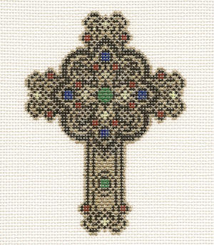 click here to view larger image of August Cross - 14ct (hand painted canvases)