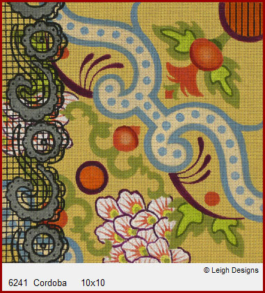 click here to view larger image of Cordoba (hand painted canvases)