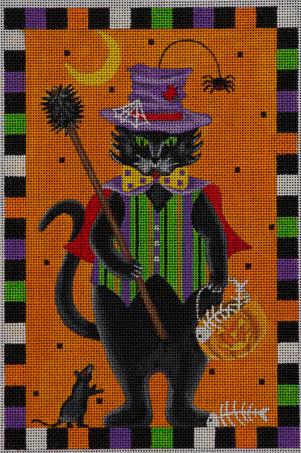 click here to view larger image of Meet Mr Cat (hand painted canvases)