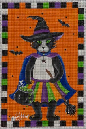 click here to view larger image of Meet Mrs Cat (hand painted canvases)