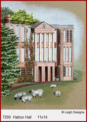 click here to view larger image of Hatton Hall (hand painted canvases)