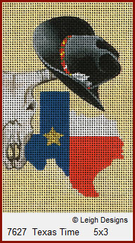 click here to view larger image of Texas Time (hand painted canvases)