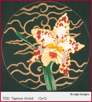 click here to view larger image of Tigersun Orchid (hand painted canvases)