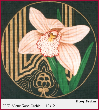 click here to view larger image of Vieux Rose Orchid (hand painted canvases)