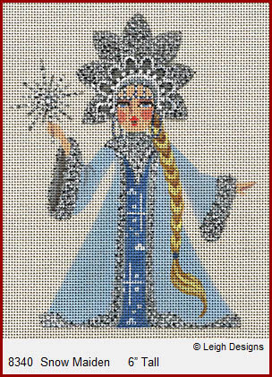 click here to view larger image of Snow Maiden (hand painted canvases)