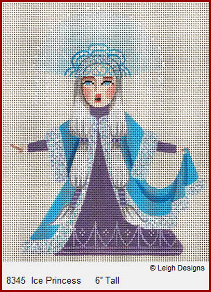 click here to view larger image of Ice Princess (hand painted canvases)