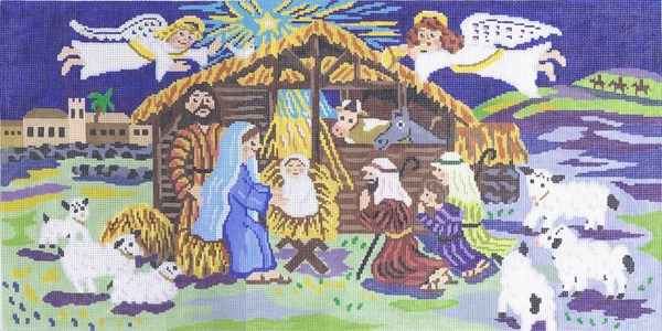 click here to view larger image of O Holy Night (hand painted canvases)