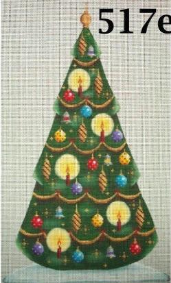 click here to view larger image of Caroler Tree (hand painted canvases)