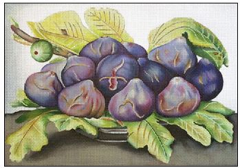 click here to view larger image of Figs (hand painted canvases)