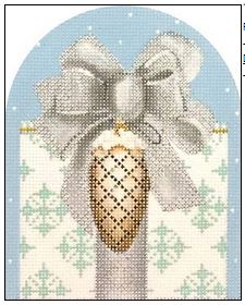 click here to view larger image of Pinecone Gift (hand painted canvases)