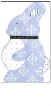 click here to view larger image of Winter Bunny (hand painted canvases)