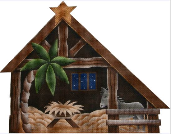 click here to view larger image of Manger (hand painted canvases)