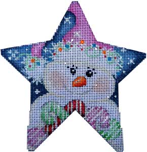 click here to view larger image of Snowlady Star (hand painted canvases)