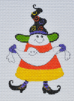 click here to view larger image of Ghost Tugs Candy Corn (hand painted canvases)