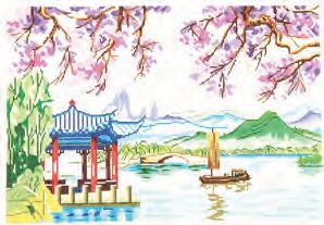 click here to view larger image of China Scene (hand painted canvases)