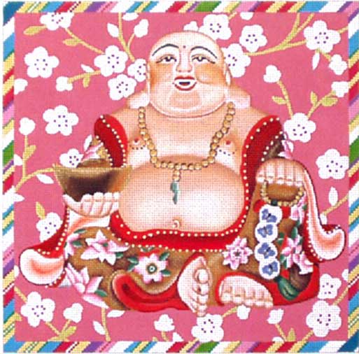 click here to view larger image of Laughing Buddha (hand painted canvases)