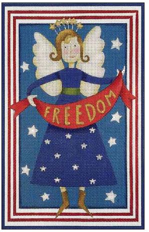 click here to view larger image of Freedom Angel (hand painted canvases)
