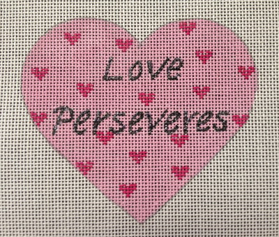 click here to view larger image of Love Perseveres (hand painted canvases)