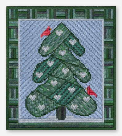click here to view larger image of Holiday Tree VII (counted canvas work)