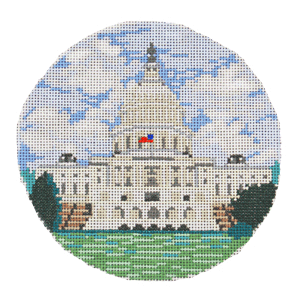 click here to view larger image of Capitol (hand painted canvases)