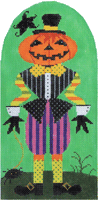 click here to view larger image of Mr Pumpkin Head (hand painted canvases)