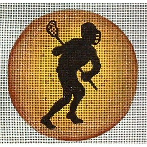 click here to view larger image of Lacrosse Ornament (hand painted canvases)
