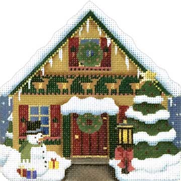 click here to view larger image of December House (hand painted canvases)