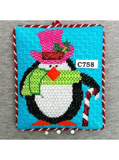 click here to view larger image of Percy Penguin (hand painted canvases)