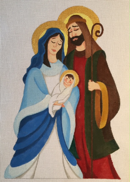 click here to view larger image of Holy Family (hand painted canvases)