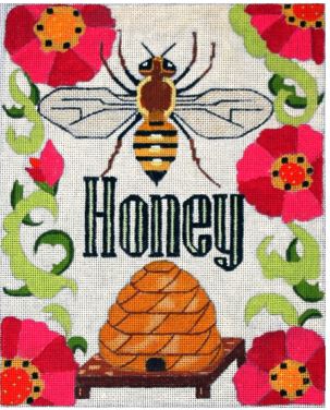 click here to view larger image of Honey (hand painted canvases)