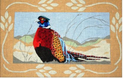 click here to view larger image of Pheasant (hand painted canvases)