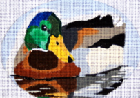 click here to view larger image of Mallard Duck (hand painted canvases)