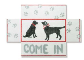 click here to view larger image of Black Lab (hand painted canvases)