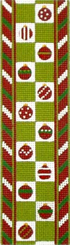 click here to view larger image of Checkered Ribbon Candy (hand painted canvases)