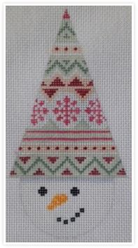 click here to view larger image of Snowcone Fair Isle (hand painted canvases)