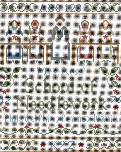 click here to view larger image of Needlework School (hand painted canvases)