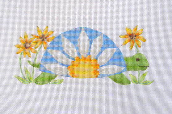 click here to view larger image of May - Daisy Turtle (hand painted canvases)